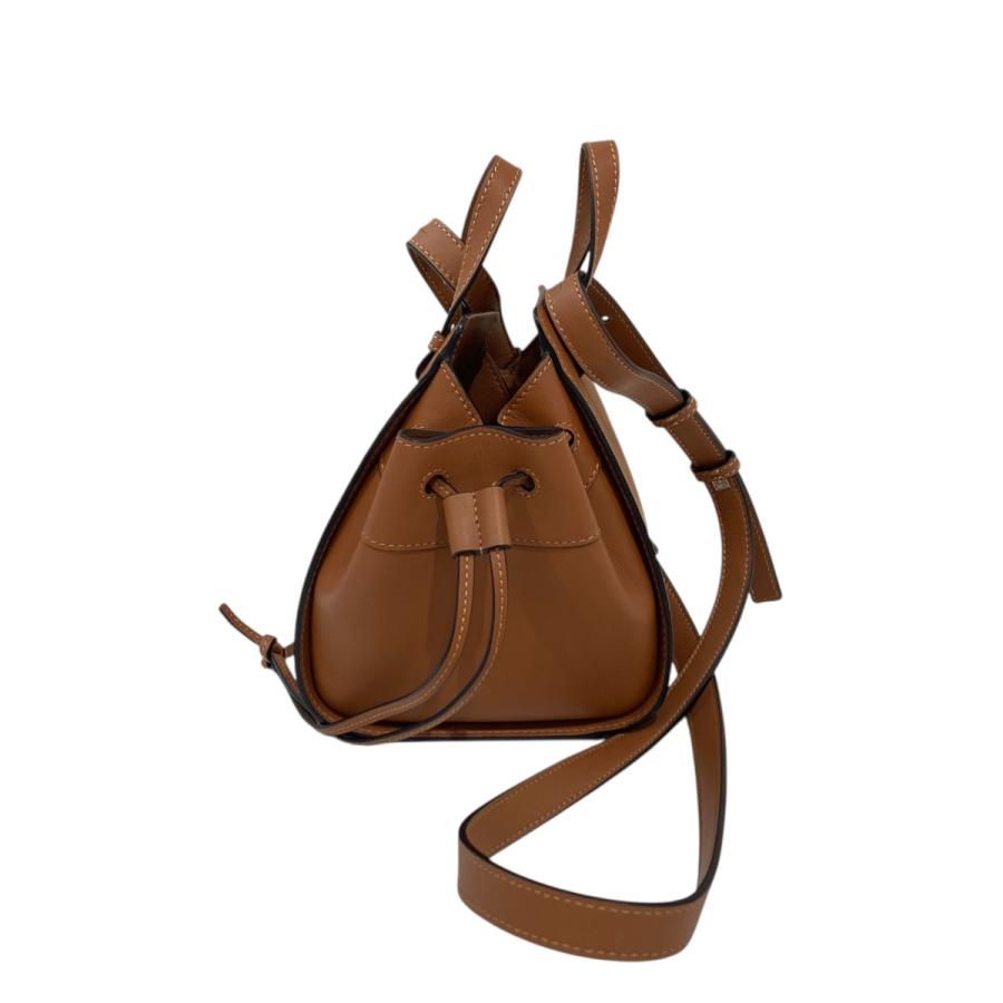 LOEWE（ロエベ） ハンモック ドローストリング ミニ ブラウン