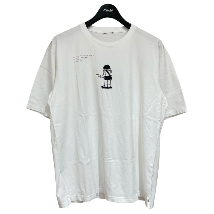 LAD MUSICIAN Tシャツ DORAEMON / LAD MUSICIAN T-SHIRT NOTHING WHITE