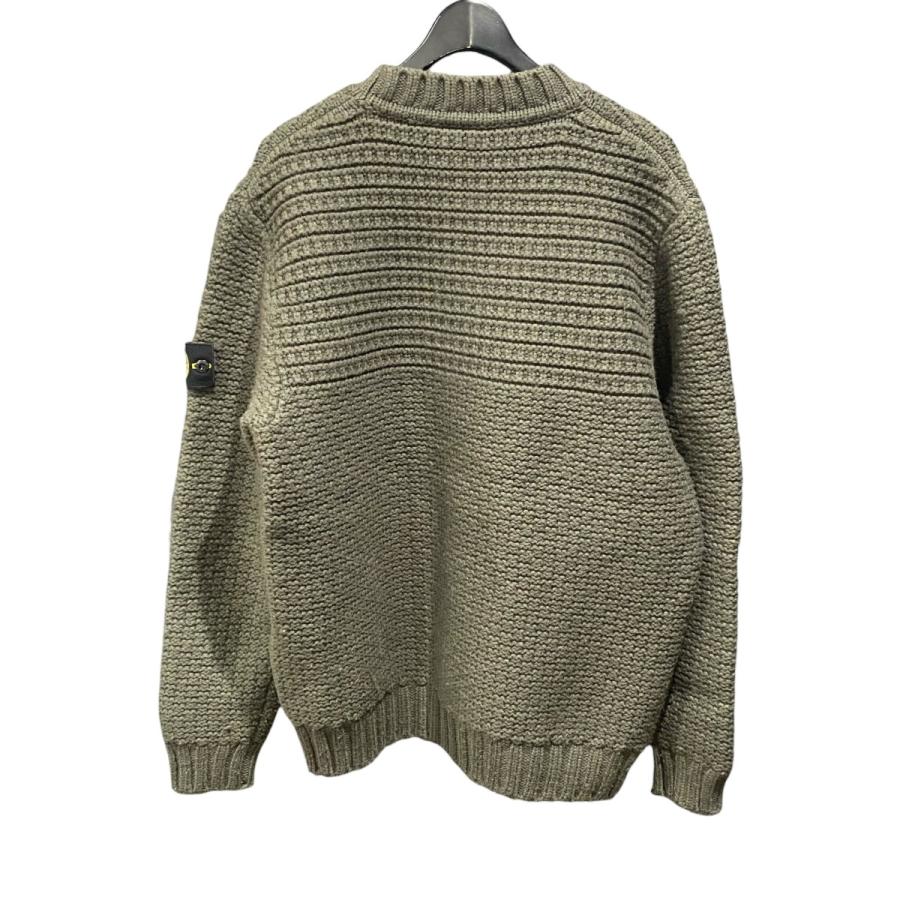 ストーンアイランド STONE ISLAND K2S155100054 クルーネックニット カーキ サイズ：XL_1