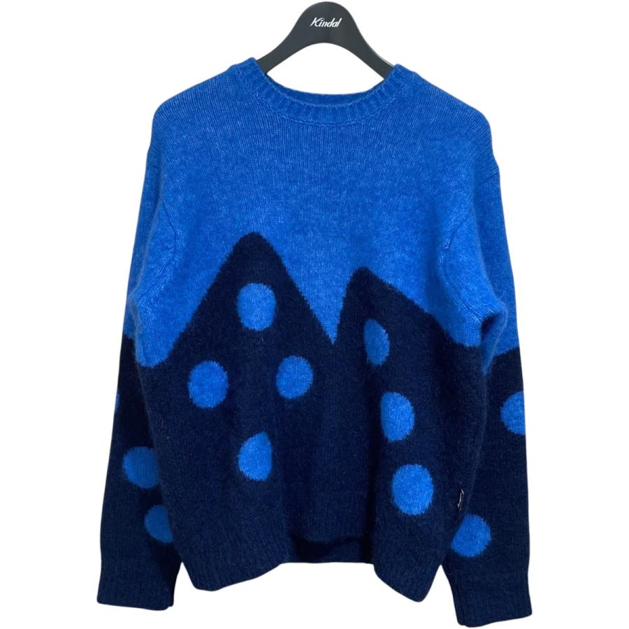 STUSSY（ステューシー） モヘヤ混ニット DICE FUZZY CREW 117208 