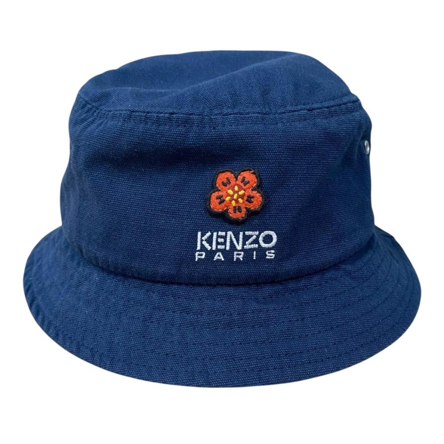 まさ　kenzo アニマルハット　未使用 KENZO（ケンゾー） ハット FC65AC404F33 ネイビー サイズ：M