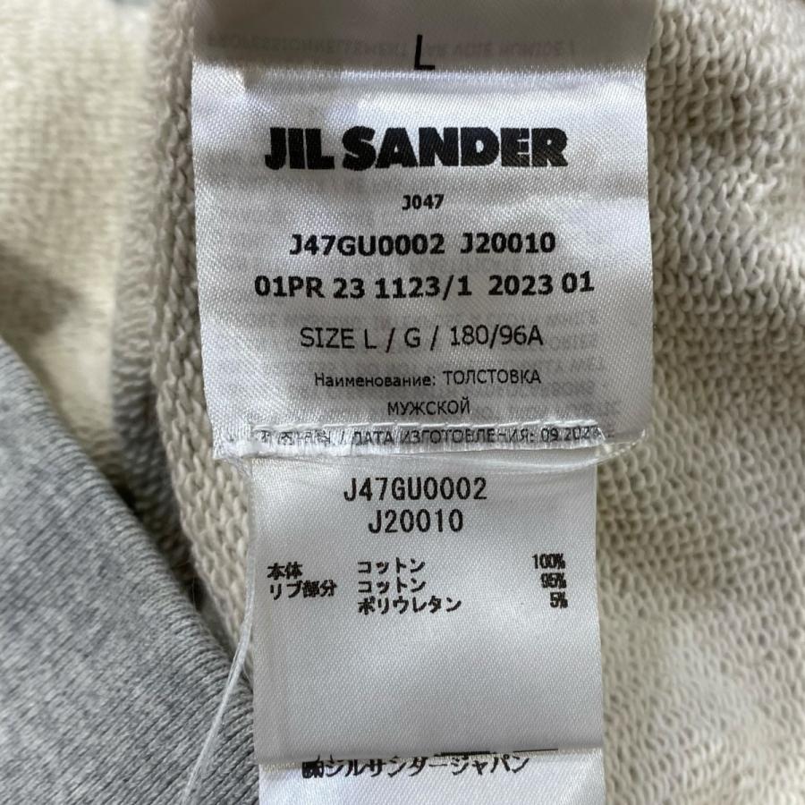 JIL SANDER（ジルサンダー） ロゴパーカー J47GU0002 グレー サイズ：L