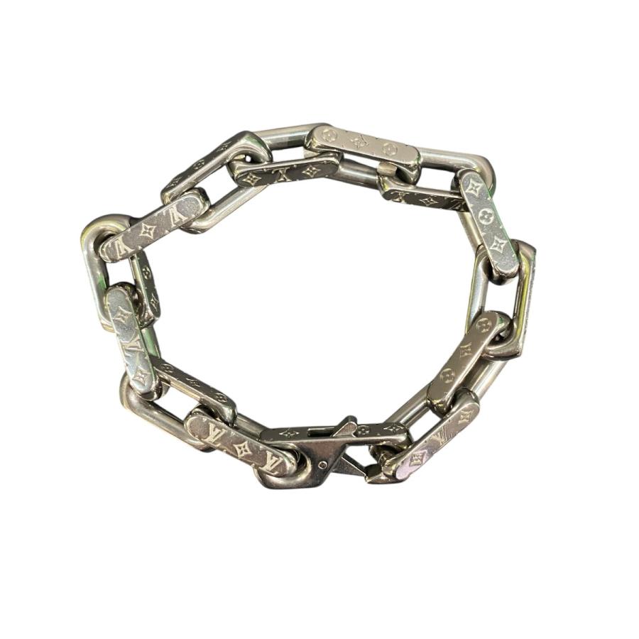 ◇ルイヴィトン◇チェーン/モノグラム/ブレスレット/シルバー/M00308 LOUIS VUITTON（ルイ・ヴィトン） ブレスレット チェーンモノグラム