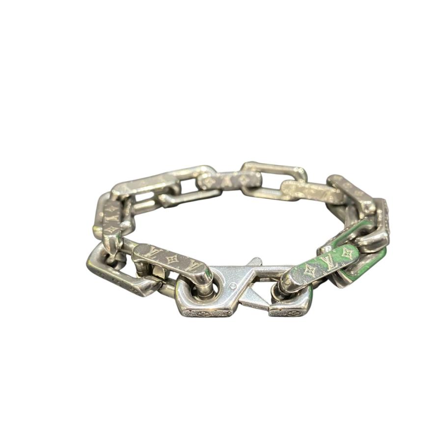 ルイヴィトン コリエ チェーンブレスレットM シルバー モノグラム M00308 LOUIS VUITTON（ルイ・ヴィトン） ブレスレット チェーンモノグラム