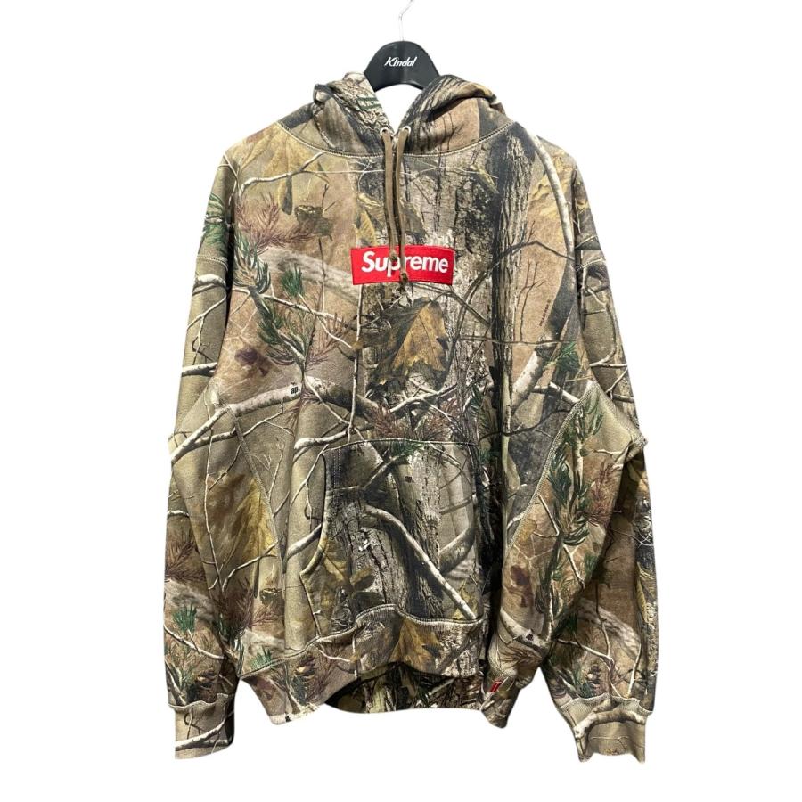 Supreme（シュプリーム） Supreme 25AW／Box Logo Hooded Camo カーキ 