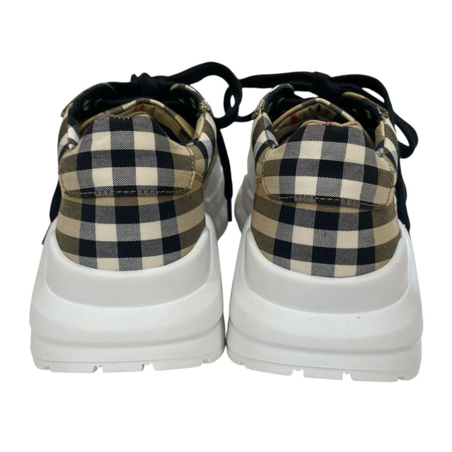 BURBERRY（バーバリー） ノヴァチェックベルクロスニーカー ベージュ