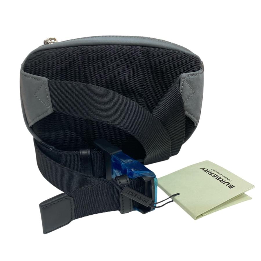 【美品】Burberry ボディバッグ BURBERRY（バーバリー） ボディバッグ グレー : カインドオルYahoo!店