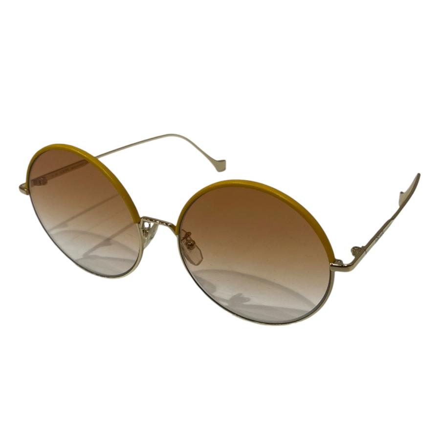 LOEWE（ロエベ） サングラス LW40008U ゴールド×イエロー サイズ：58 