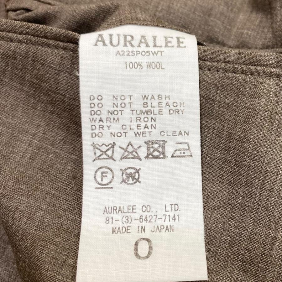 AURALEE（オーラリー） AURALEE TROPICAl WOOL SHORTS A22SP05WT