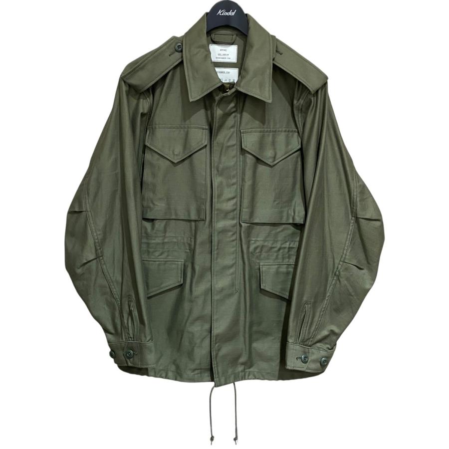 ハイク HYKE M-51 フィールドジャケット ミリタリー カーキ 2 日本製 HYKE（ハイク） HYKE M-51 TYPE FIELD JACKET 17363 カーキ サイズ：2