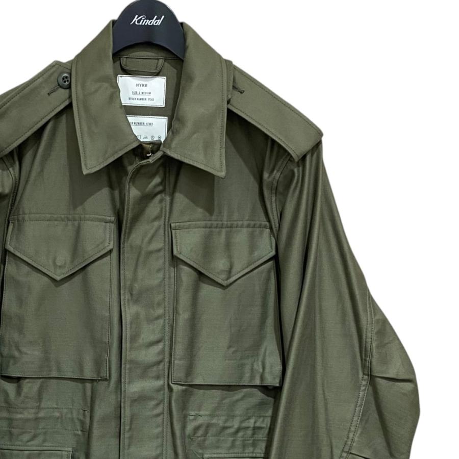 HYKE（ハイク） HYKE M-51 TYPE FIELD JACKET 17363 カーキ サイズ：2