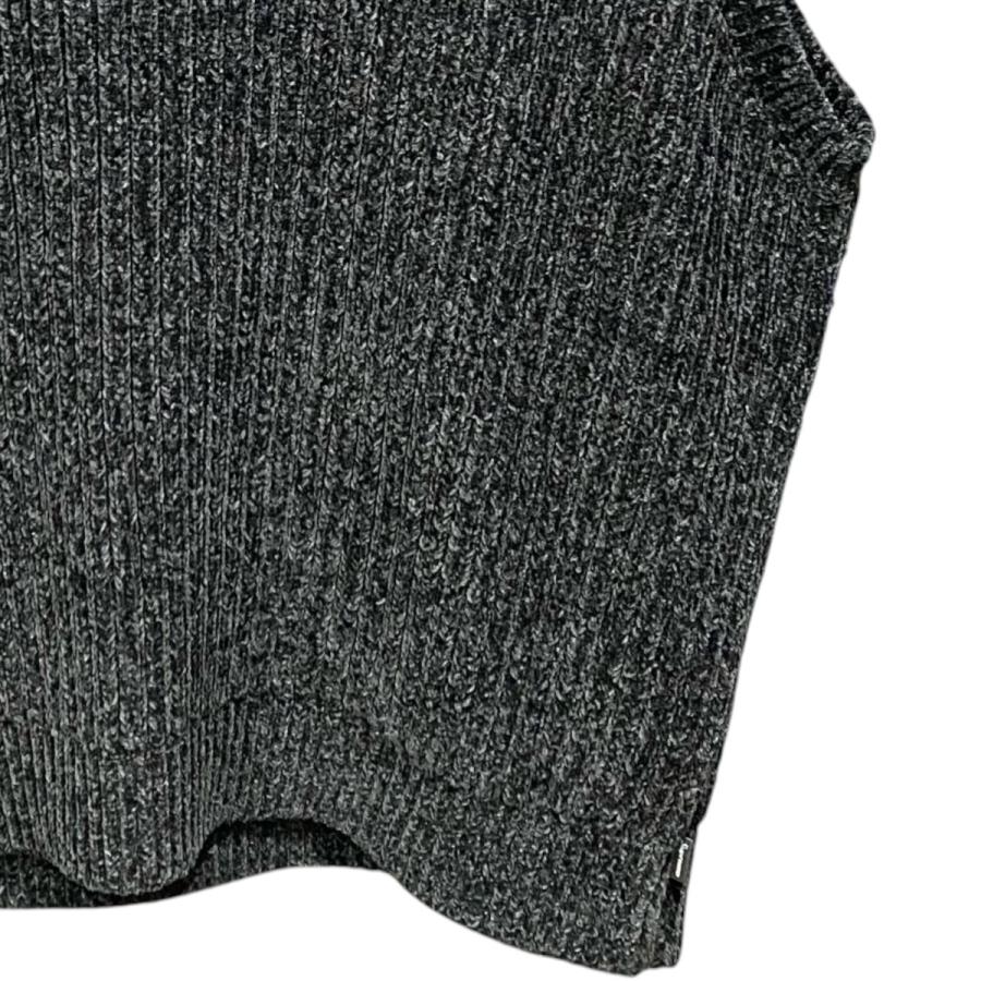 Supreme（シュプリーム） ロゴ刺繍ベスト ブラック サイズ：XL