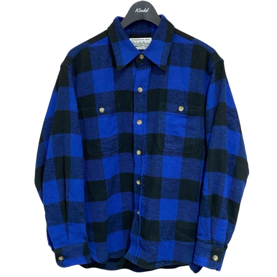WACKO MARIA（ワコマリア） WACKO MARIA BLOCK CHECK FLANNEL SHIRT 