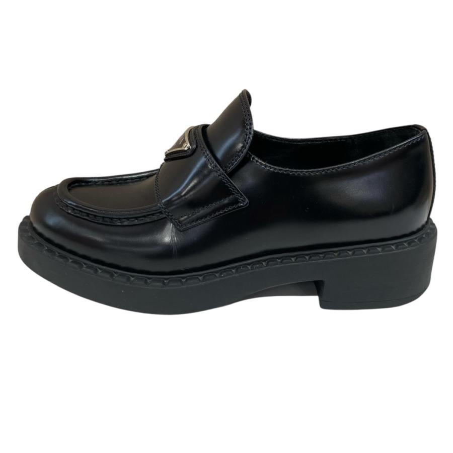 PRADA（プラダ） チョコレートローファー ブラック サイズ：34 1/2 