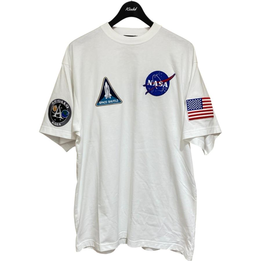 BALENCIAGA（バレンシアガ） BALENCIAGA NASA Tシャツ 651795 ホワイト 