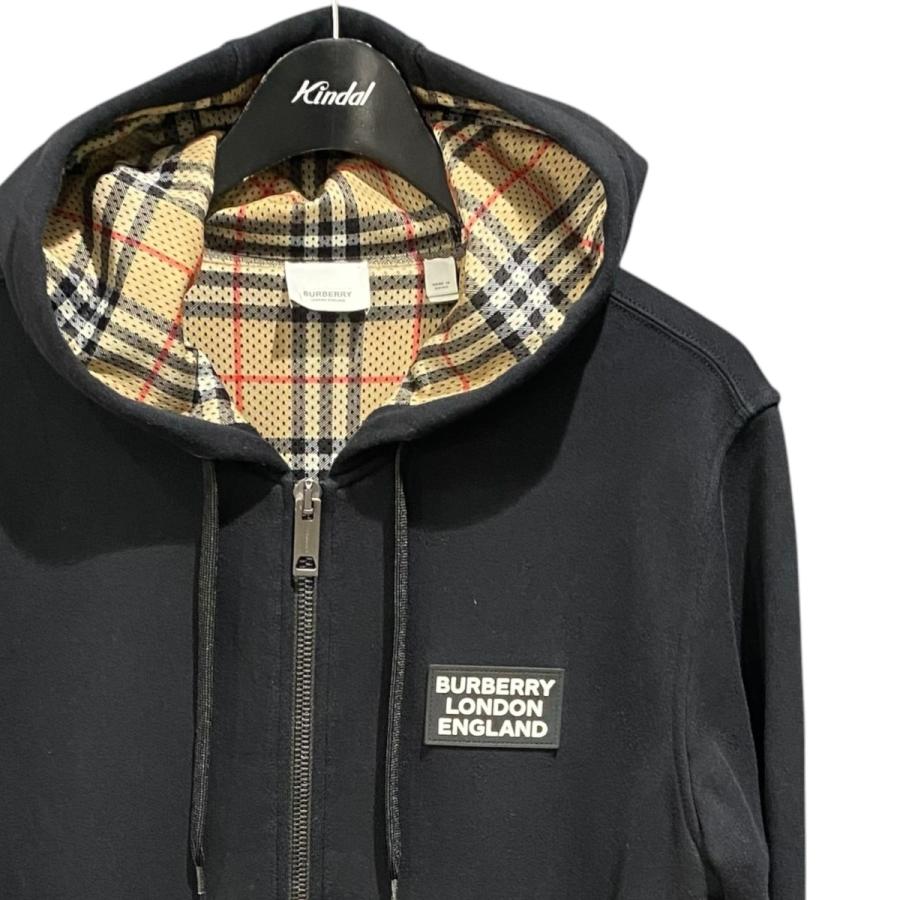 BURBERRY（バーバリー） ジップパーカー 8025913 ブラック サイズ：S