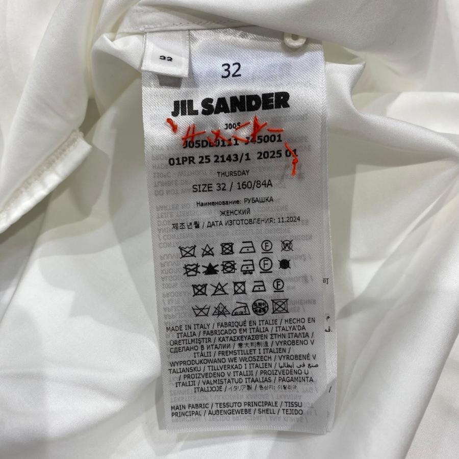 JIL SANDER（ジルサンダー） バンドカラーシャツ J05DL0111 ホワイト 