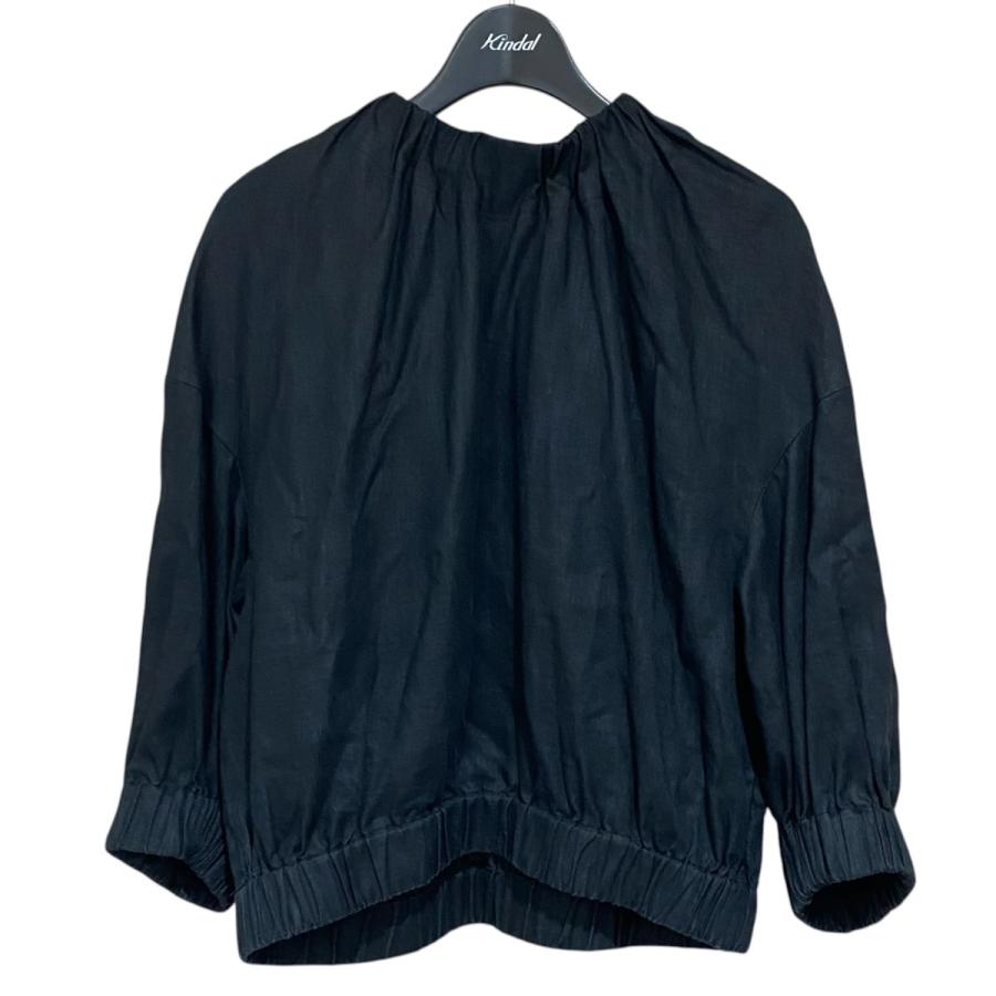 HYKE（ハイク） HYKE LINEN SHIRRED TOP リネンブラウス 241-15206 