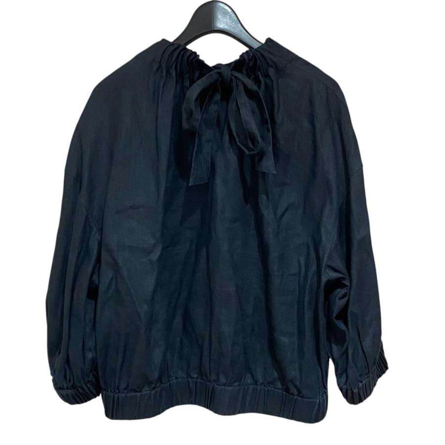 HYKE（ハイク） HYKE LINEN SHIRRED TOP リネンブラウス 241-15206 