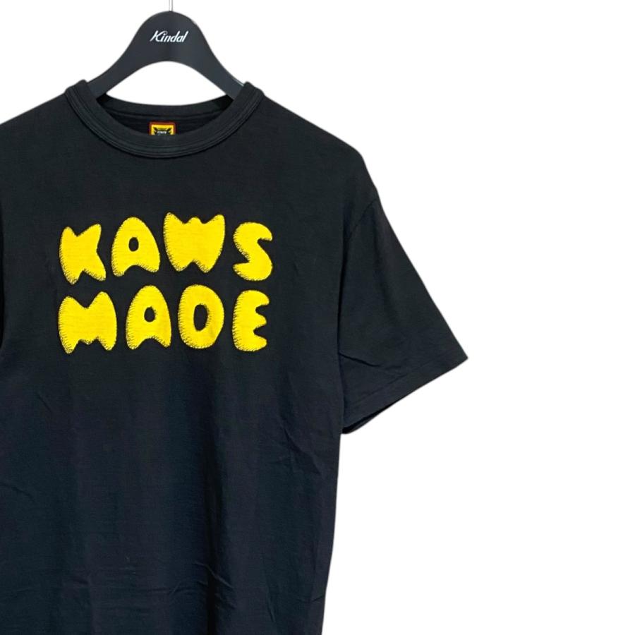 ヒューマンメイド HUMAN MADE×KAWS KAWS MADE Tシャツ ブラック サイズ
