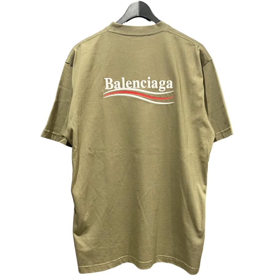 BALENCIAGA（バレンシアガ） キャンペーンロゴTシャツ 641675 カーキ