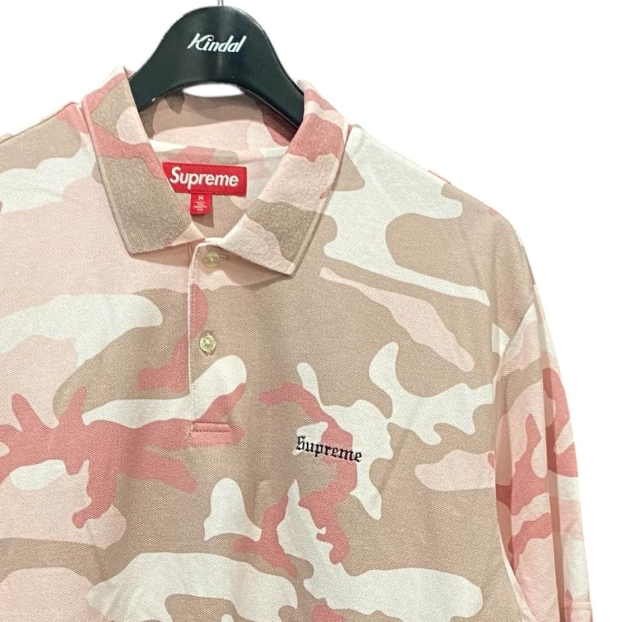Supreme（シュプリーム） Supreme Washed Camo Polo ピンク サイズ：M