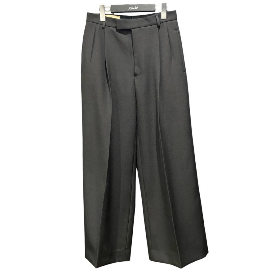 GUCCI（グッチ） 【値下げ】GUCCI ウールタックパンツ 705875 ブラック
