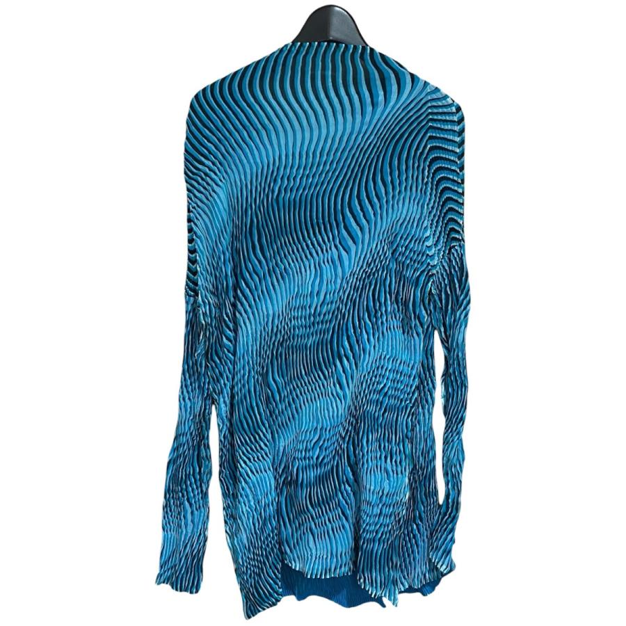 ISSEY MIYAKE（イッセイミヤケ） 総柄プリーツカーディガン IM81FJ113