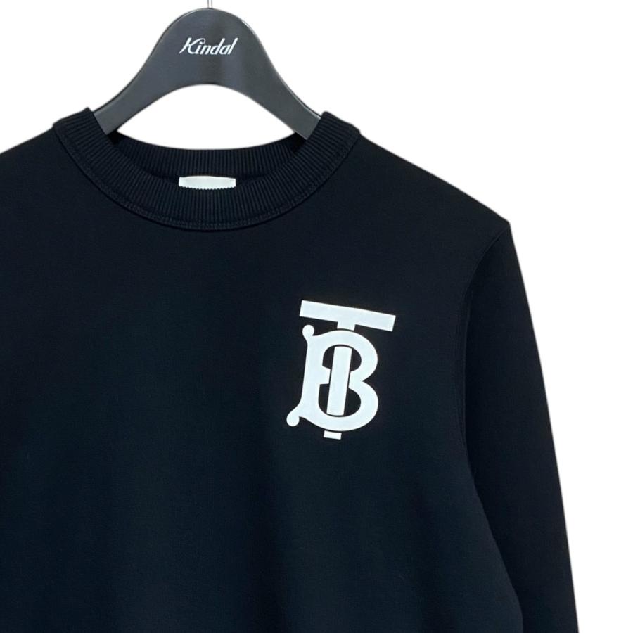バーバリー　千鳥　テープロゴ　スウェット　トレーナー BURBERRY（バーバリー） BURBERRY TBロゴスウェット 8024346 ブラック