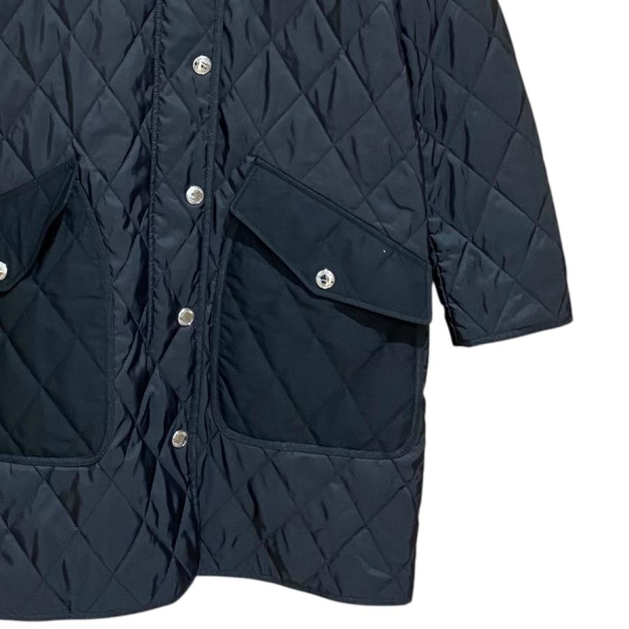 Burberry 6A ネイビーキルティングコート BURBERRY（バーバリー） ナイロン キルティングコート 8035506