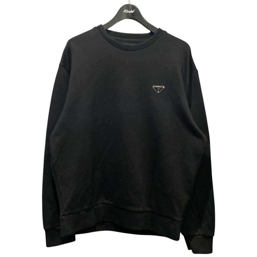 PRADA（プラダ） トライアングルロゴスウェット UJL90B ブラック