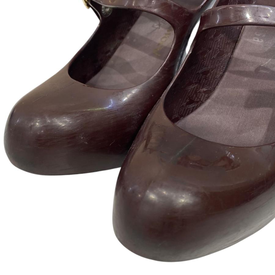 【Vivienne Westwood + Melissa】レインブーツ(ブラウン Vivienne Westwood（ヴィヴィアンウエストウッド） メリッサ ラバー