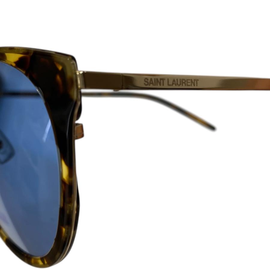 SAINT LAURENT サンローラン サングラス SL446F 004 美品 サンローランパリ Saint Laurent Paris サングラス SL446／F ブラウン
