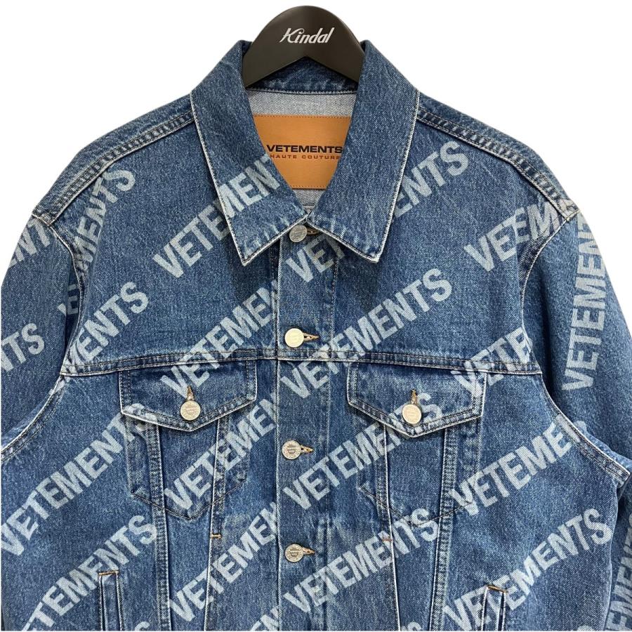 値下げ】VETEMENTS デニムジャケット ブルー サイズ：S (静岡パルコ店  