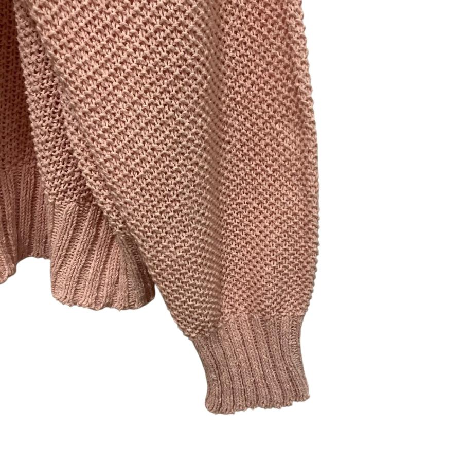 25SS✨タグ付✨スピックアンドスパン ペーパーヤーン2wayルーズプルオーバー ペーパーヤーン2WAYルーズプルオーバー（ニット/セーター