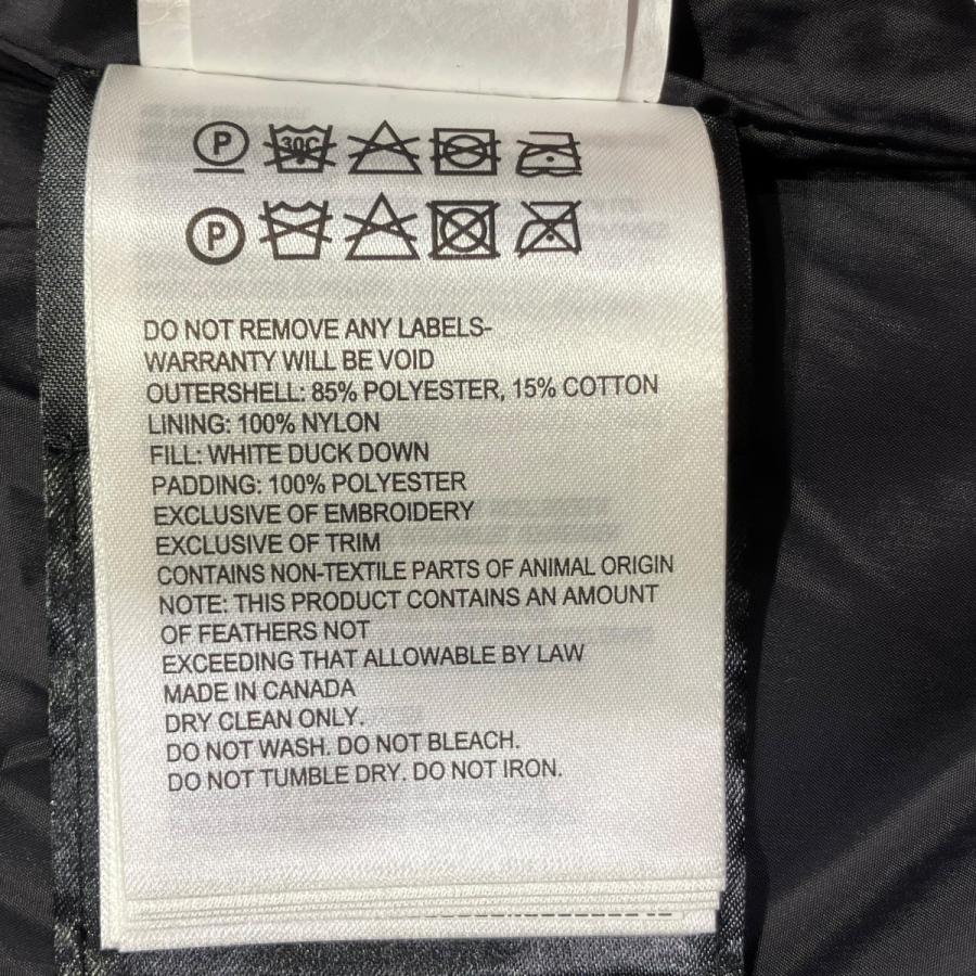 CANADA GOOSE カナダグース GARSON VEST ダウンベスト 4151M ブラック