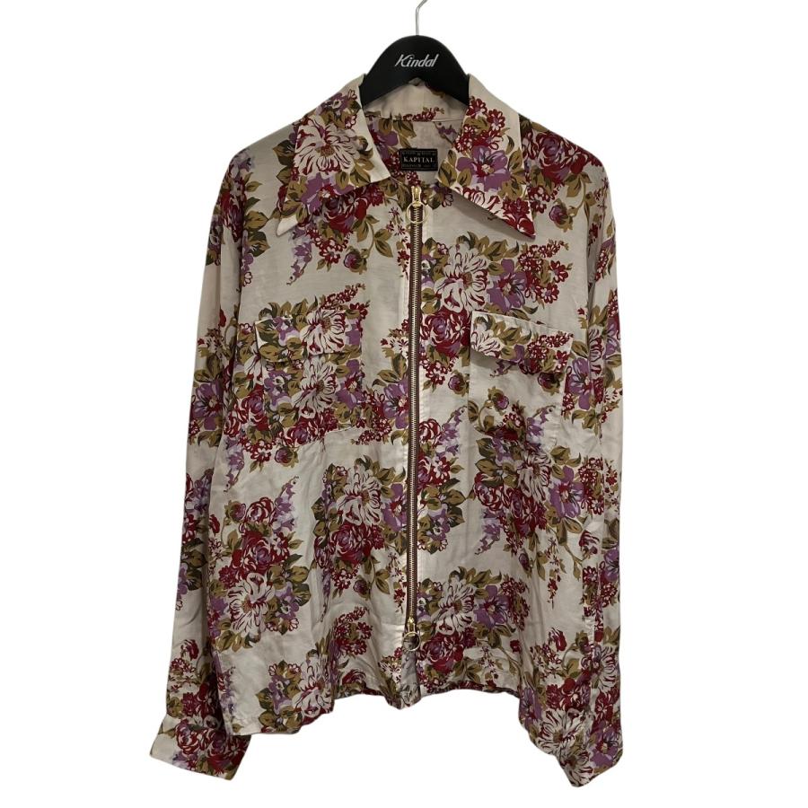 KAPITAL kapital キャピタル ローズ柄 長袖カットソーsize 3