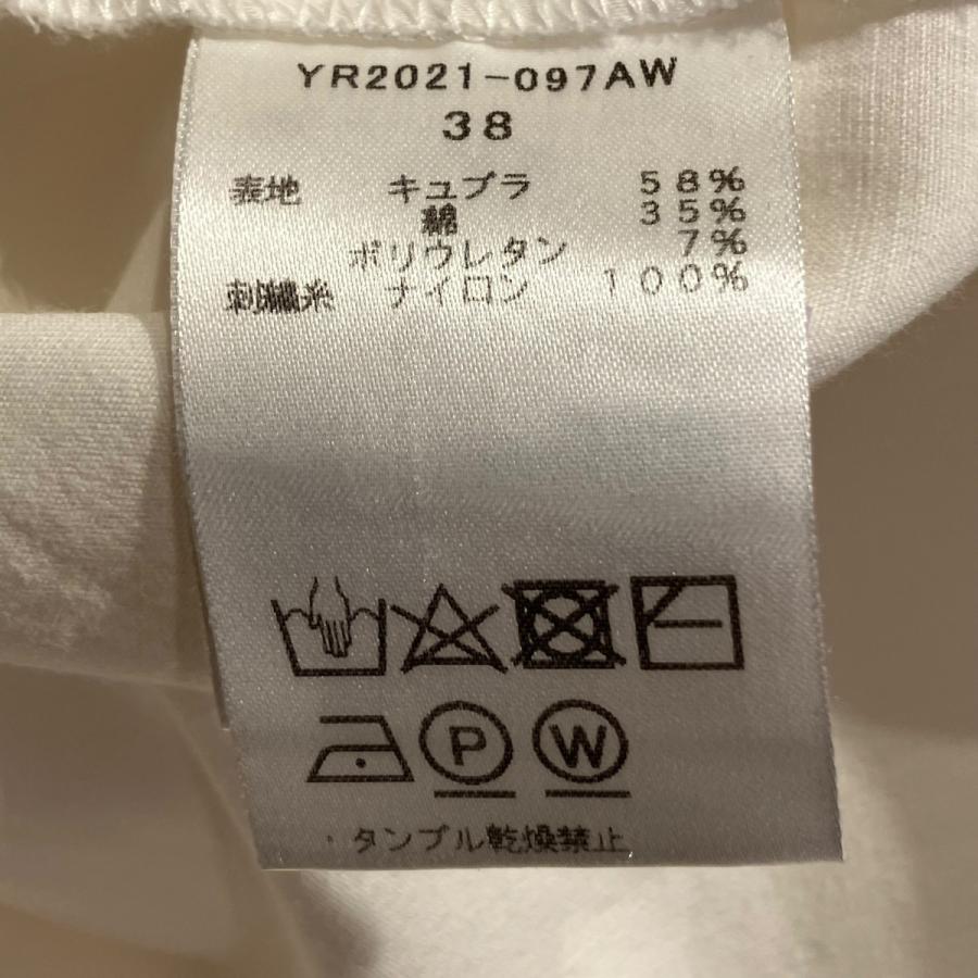 Yori yori 21SS ハマグリ刺繍ブラウス ブラウス YR2021-097AW ホワイト