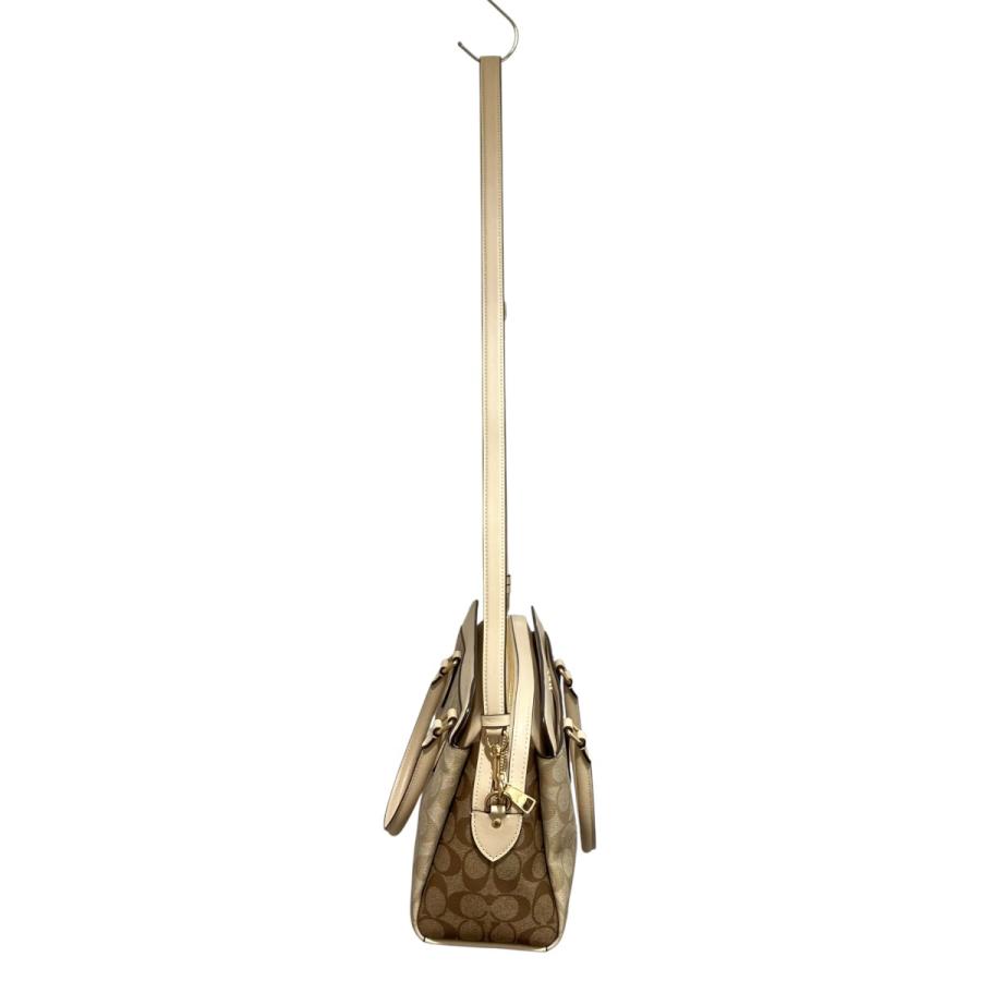 【値下げ】COACH ダーシー キャリーオール・ブロックド シグネチャー キャンバス 2WAYバッグ N2L2379-CH286 ベージュ サイズ：記_3