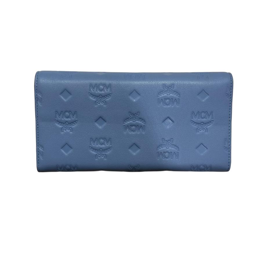 MCM エムシーエム 長財布 MYLDATA08 ブルー サイズ：記載なし