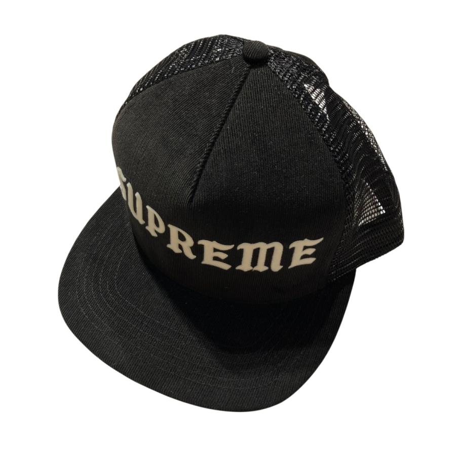 Supreme ブラック メッシュキャップ　5パネル Supreme シュプリーム Rocksteady Mesh Back 5 - Panel Cap