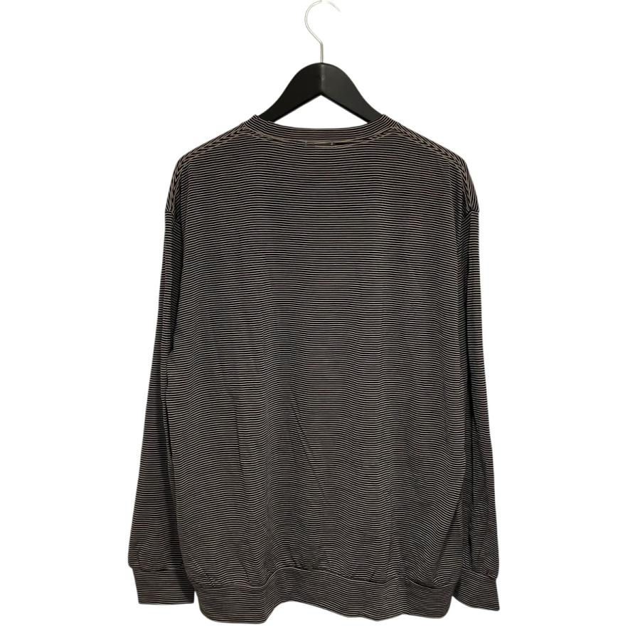 COMOLI 23SS サマーウール 長袖 ボーダー Tシャツ