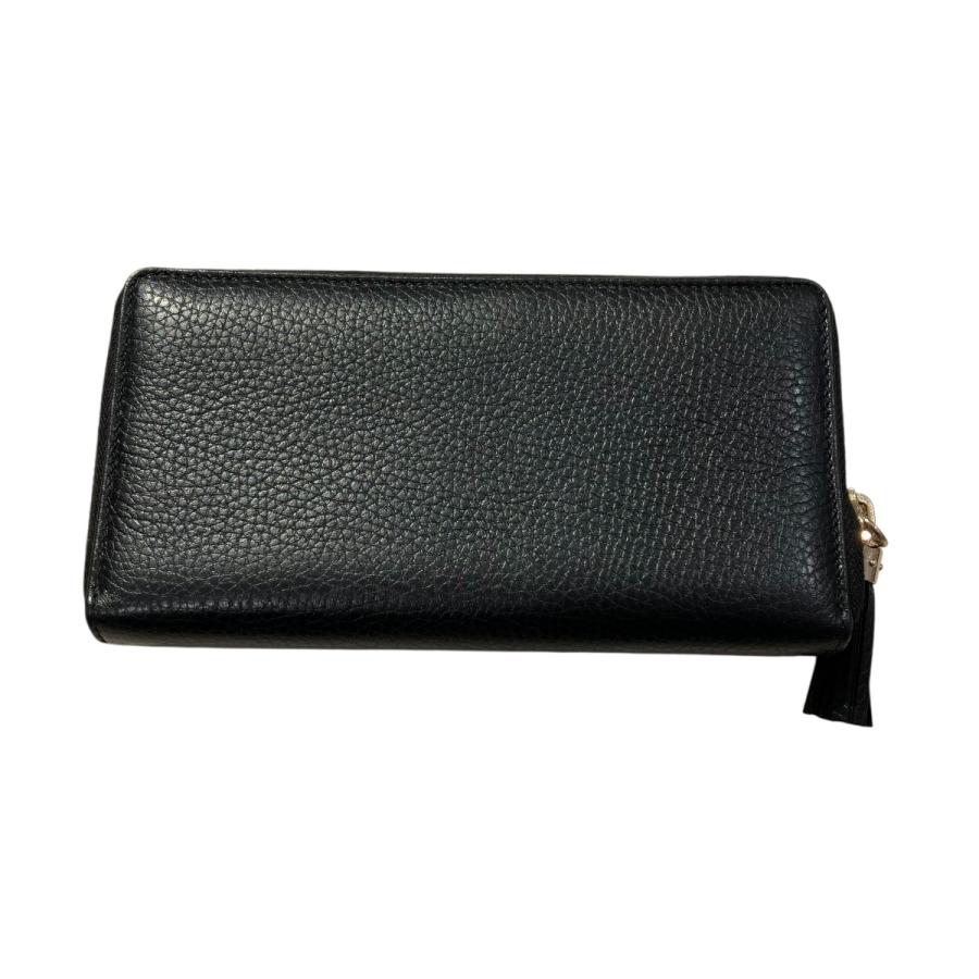 GUCCI（グッチ） ソーホーレザーラウンドジップウォレット 長財布 