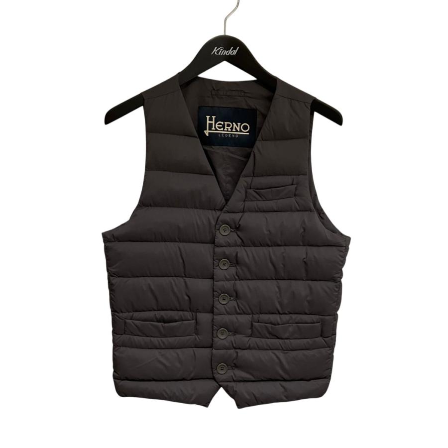 Herno PI002ULE 44サイズ HERNO（ヘルノ） HERNO IL PANCIOTTO ダウンベスト ダウンベスト