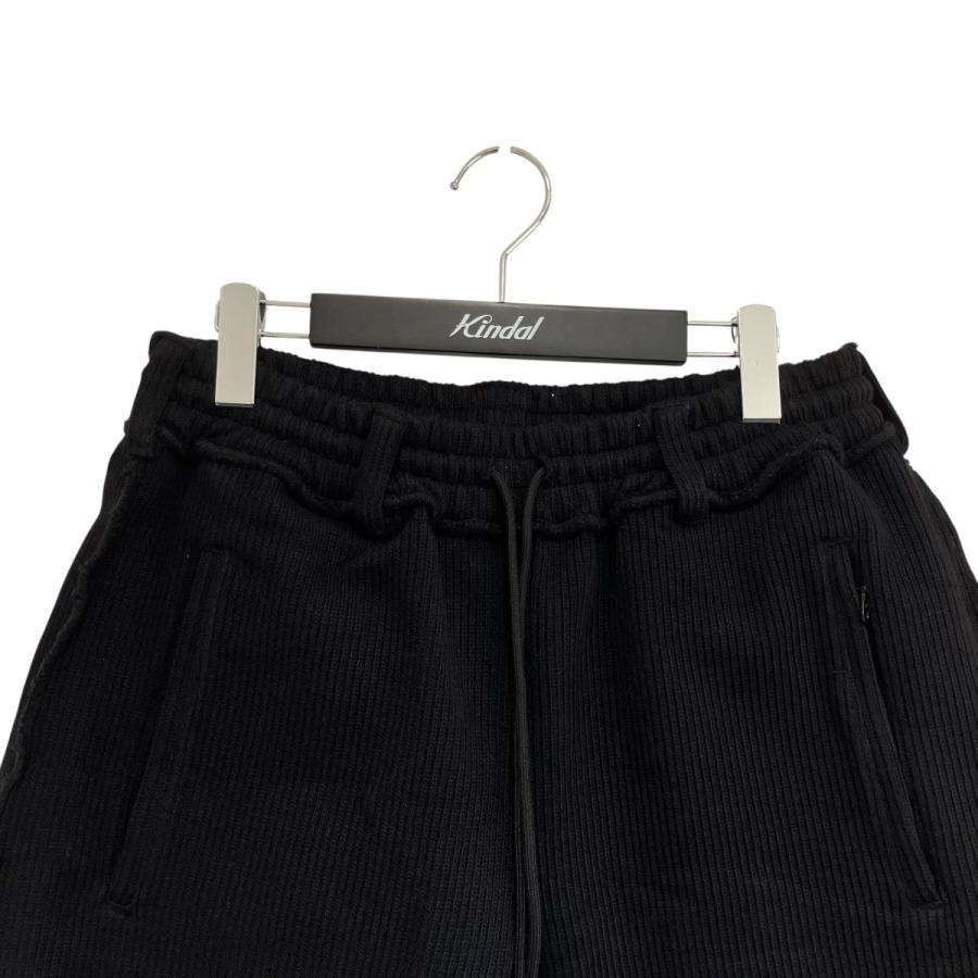 メルヴィンス MLVINCE 25SS KNIT SHORTS BLACK ショートパンツ