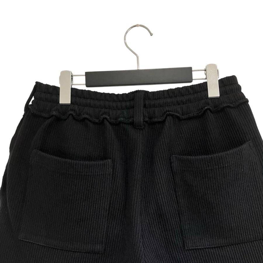 メルヴィンス MLVINCE 25SS KNIT SHORTS BLACK ショートパンツ