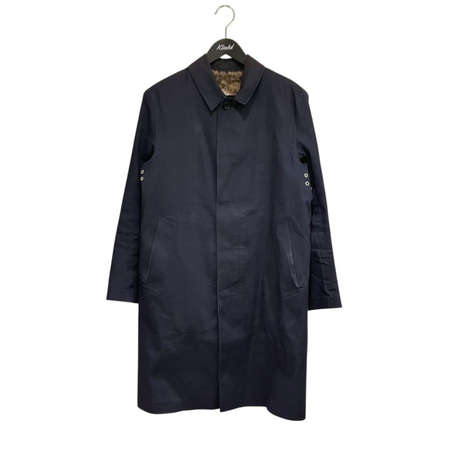 MACKINTOSH GR-001 ステンカラーコート 42 ネイビー Mackintosh（マッキントッシュ） 【値下げ】MACKINTOSH ゴム引き
