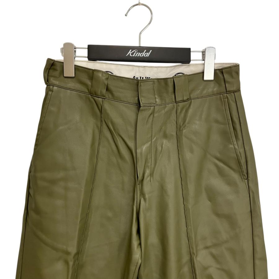 SHINYAKOZUKA×Dickies 2002SK13 フェイクレザーパンツ SHINYAKOZUKA（シンヤコヅカ） シンヤコヅカ×ディッキーズ SHINYA