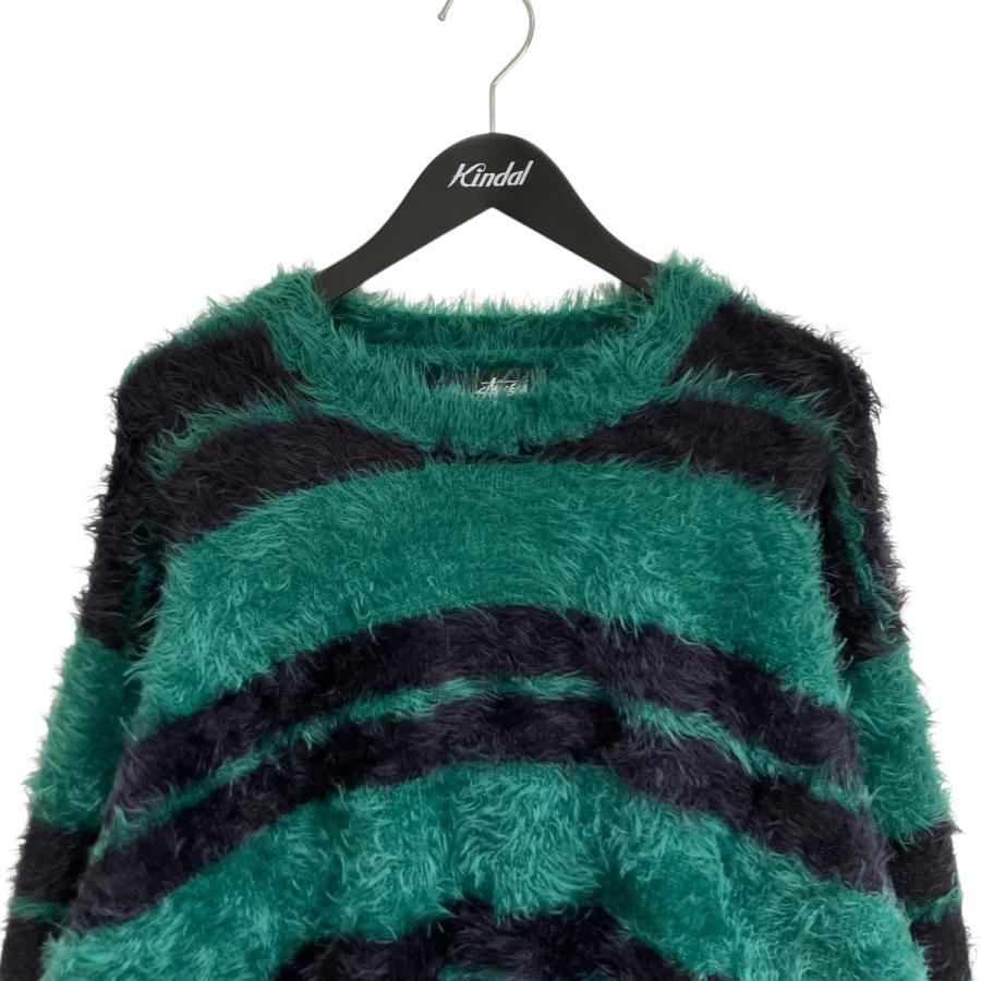 STUSSY（ステューシー） stussy Hairy Stripe Crew Sweater ボーダー