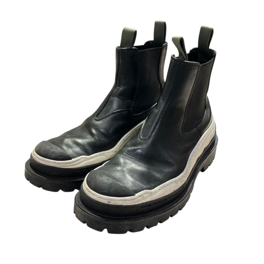 値下げ】DIOR×sacai サイドゴアブーツ NV09 21 ブラック サイズ：41 